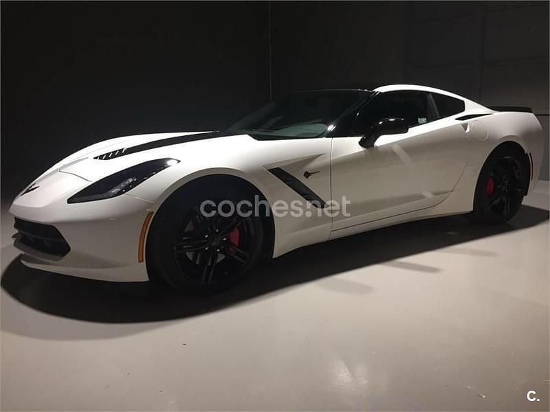 Blanco Usado 2014 Chevrolet Corvette Stingray Coupe | 71.900 € - Imagen 1/4