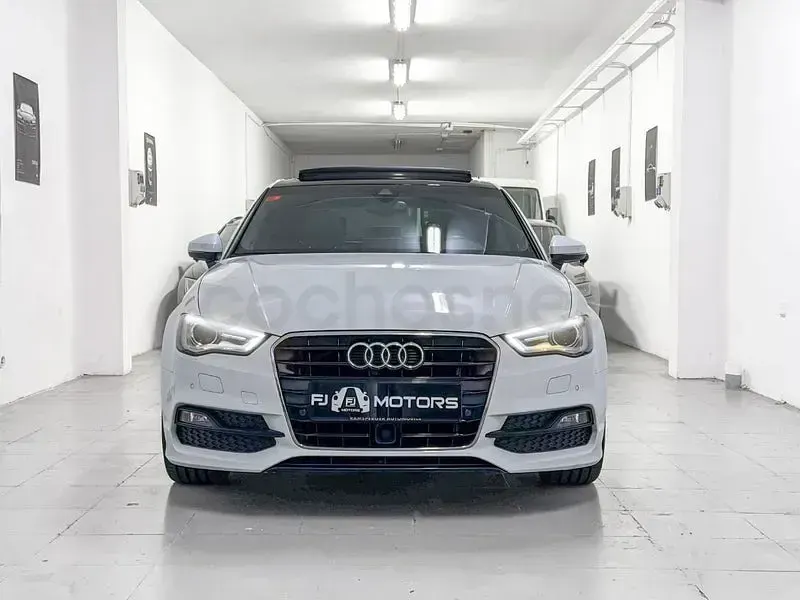 Usado Audi A3 S-Line 150 CV (110 kW) 2015 Blanco Berlina
