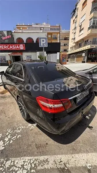 Usado Mercedes E350 Avantgarde 231 CV (169 kW) 2010 Negro Berlina