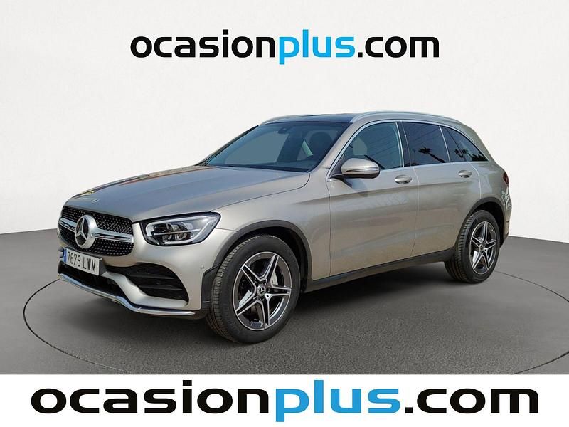 Usado Mercedes GLC220 AMG 194 CV (142 kW) 2022 Gris plata SUV