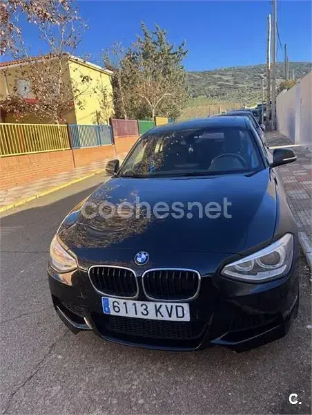 Usado BMW 118 M Sport 143 CV (105 kW) 2013 Negro Utilitario