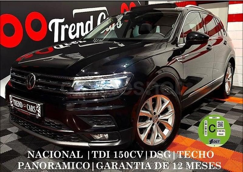 Usado VW Tiguan Sportline 150 CV (110 kW) 2018 Negro SUV