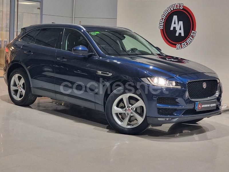 Azul Usado 2017 Jaguar F-Pace Prestige SUV | 19.990 € (Buen precio) - Imagen 1/4