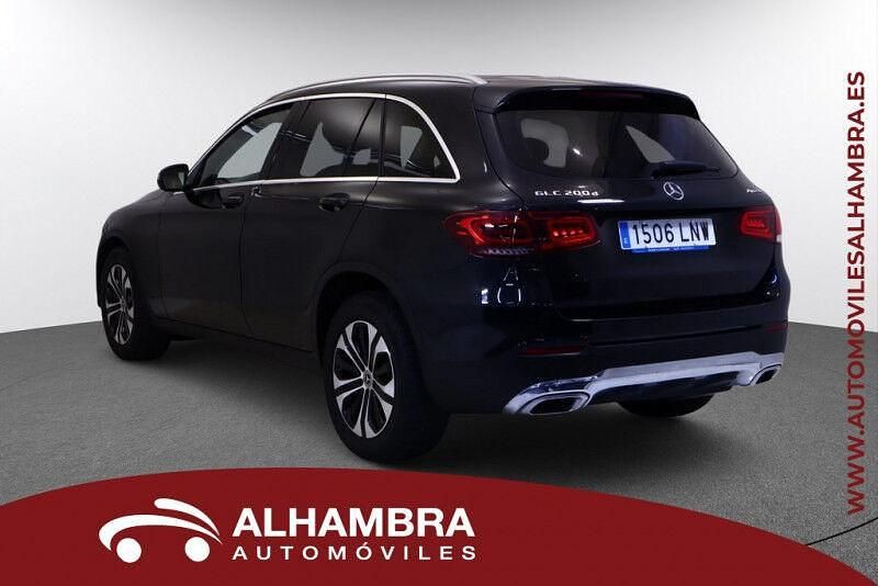 Usado Mercedes GLC200 163 CV (119 kW) 2021 Negro SUV
