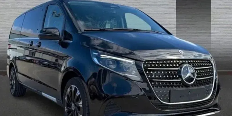 Nieuw Mercedes V300 Avantgarde 237 PK (174 kW) 2026 Zwart MPV