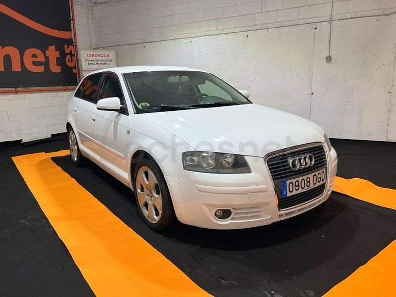Usado Audi A3 Attraction 150 CV (110 kW) 2005 Blanco Utilitario