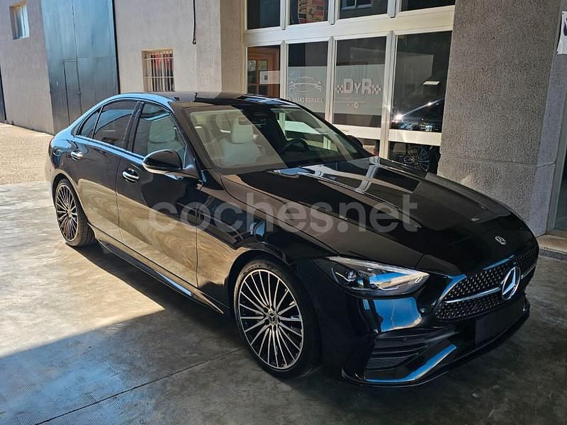 Usado Mercedes C200 163 CV (119 kW) 2024 Negro Berlina