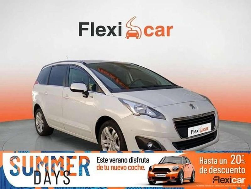 Blanco Usado 2015 Peugeot 5008 Active Monovolumen | 7990 € (Buen precio) - Imagen 1/4