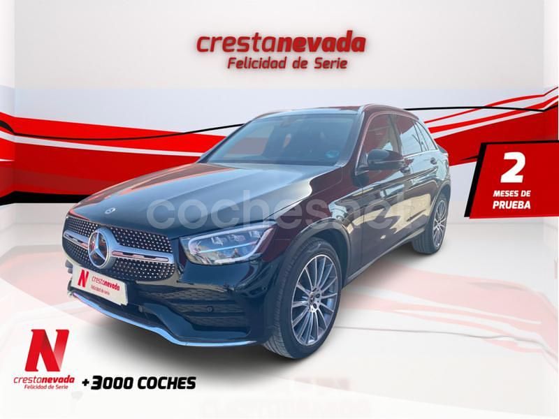 Negro Usado 2021 Mercedes GLC220 SUV | 39.990 € (Precio justo) - Imagen 1/4