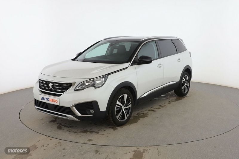 Blanco Usado 2017 Peugeot 5008 Allure Monovolumen | 15.099 € (Buen precio) - Imagen 1/3