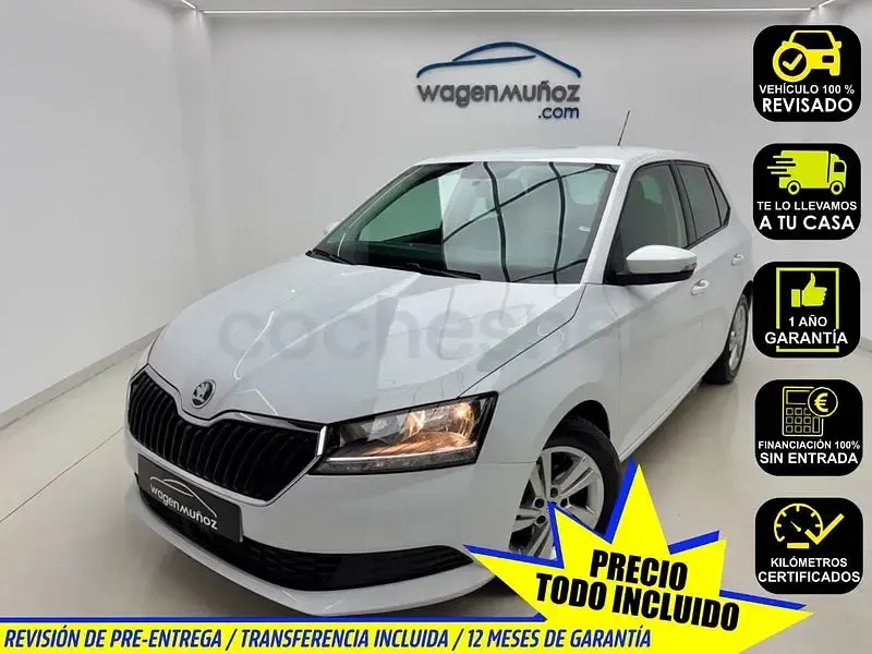 Usado Skoda Fabia Ambition 95 HP (69 kW) 2021 Branco Citadino