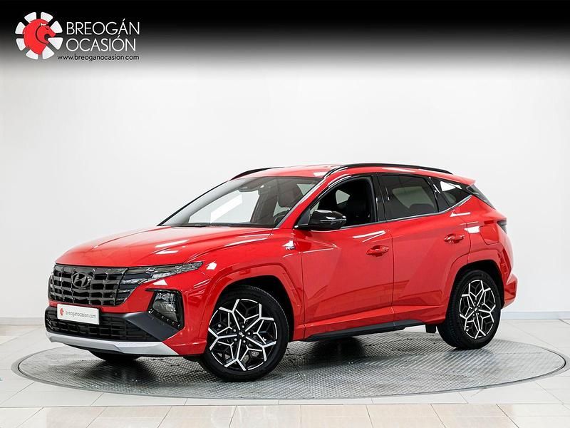 Rojo Usado 2023 Hyundai Tucson SUV | 26.900 € (Precio justo) - Imagen 1/4