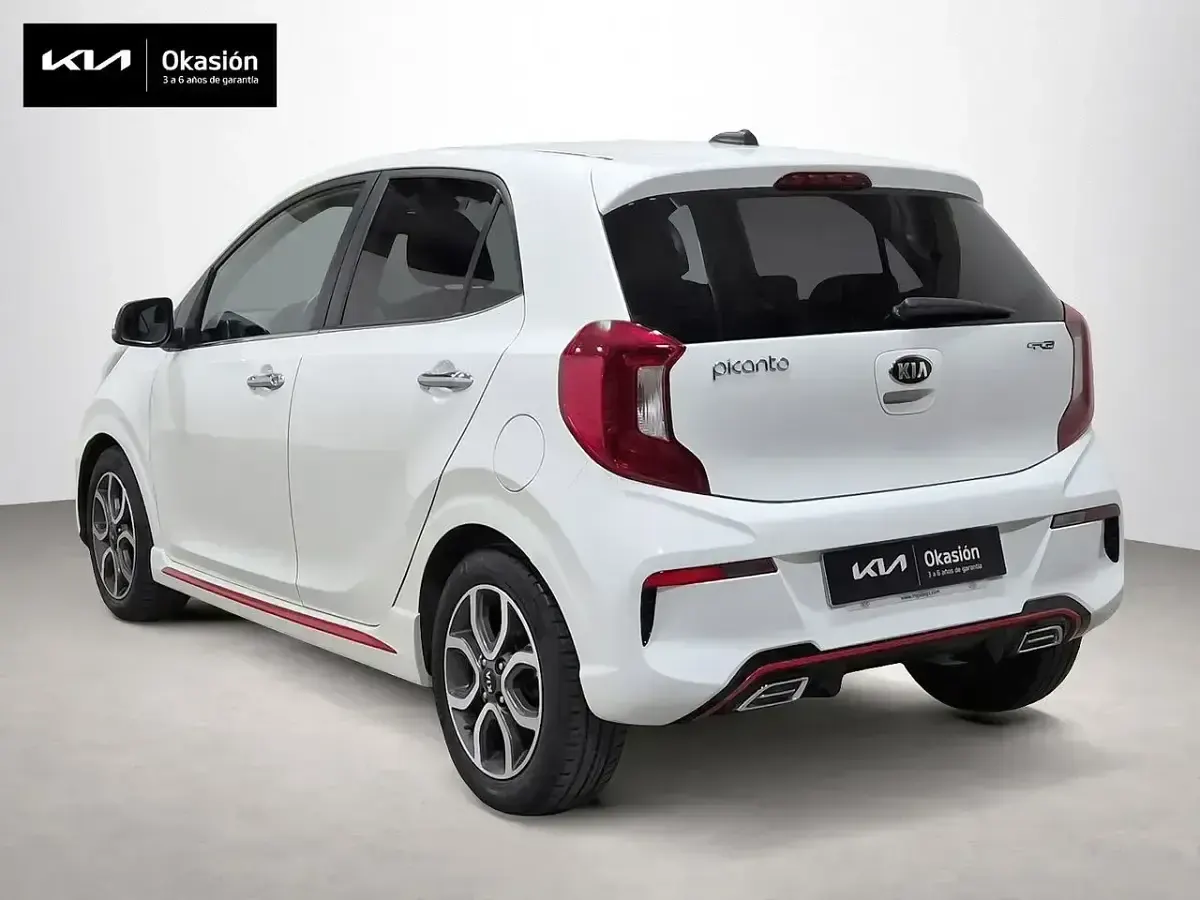 Usado Kia Picanto GT-Line 84 CV (61 kW) 2021 Blanco Utilitario