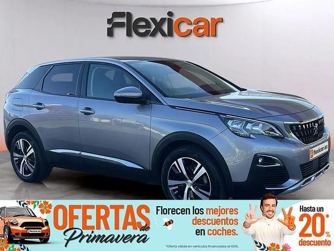 Usado Peugeot 3008 Allure 130 CV (95 kW) 2019 Gris SUV