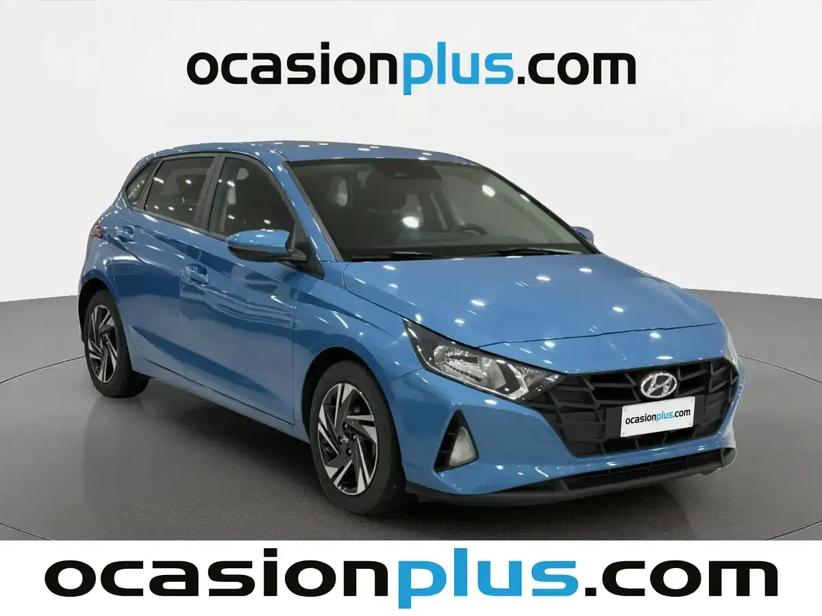 Usado Hyundai i20 84 CV (61 kW) 2023 Azul Utilitario
