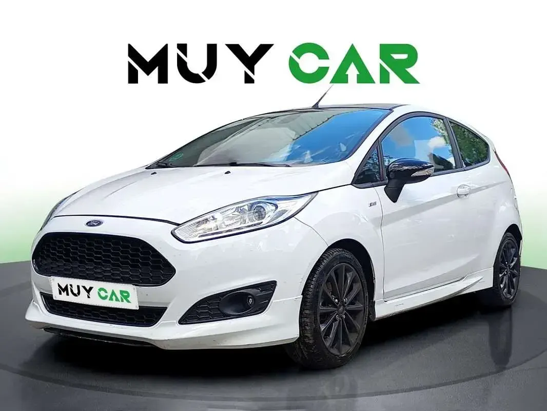 Usado Ford Fiesta ST-Line 101 CV (74 kW) 2017 Blanco Utilitario