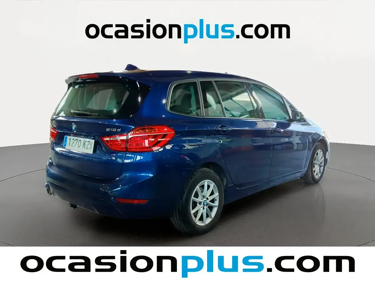 Usado BMW 216 Gran Tourer 116 CV (85 kW) 2019 Azul Monovolumen