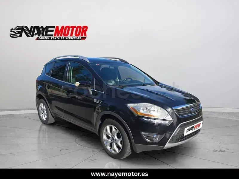 Usado Ford Kuga Titanium S 140 CV (102 kW) 2012 Negro SUV