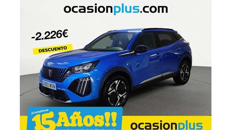 Azul Usado 2024 Peugeot 2008 Allure SUV | 16.991 € (Precio justo) - Imagen 1/4