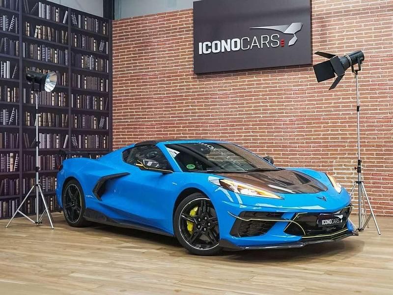 Azul Usado 2022 Chevrolet Corvette Stingray Coupe | 119.899 € - Imagen 1/4