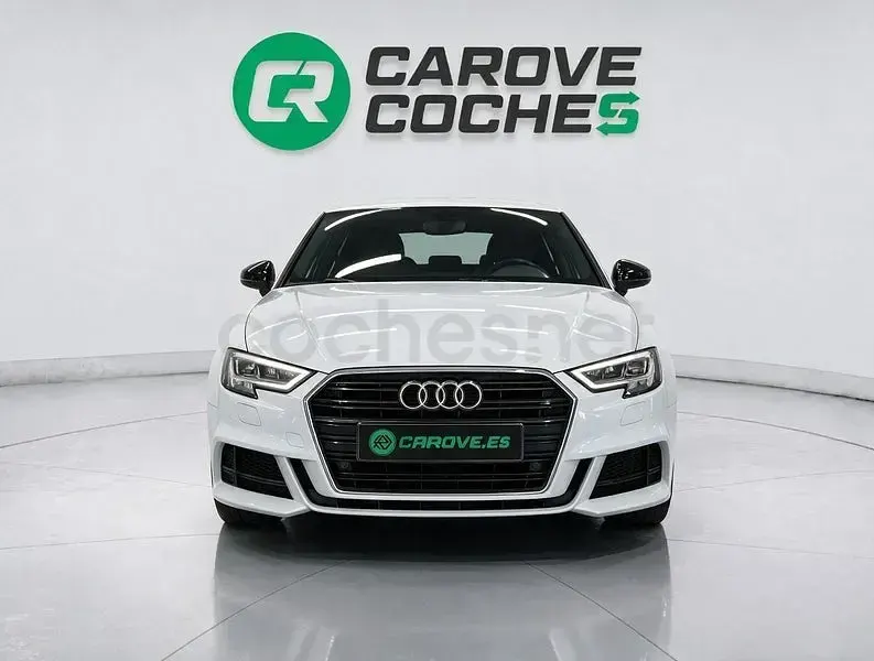 Usado Audi A3 116 CV (85 kW) 2018 Blanco Berlina