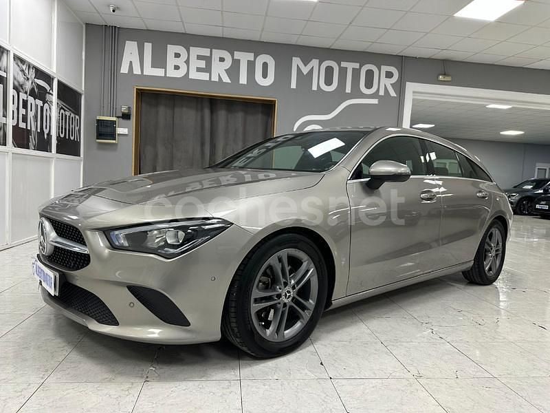 Beige Usado 2020 Mercedes CLA200 Shooting Brake Familiar | 19.500 € (Super precio) - Imagen 1/4