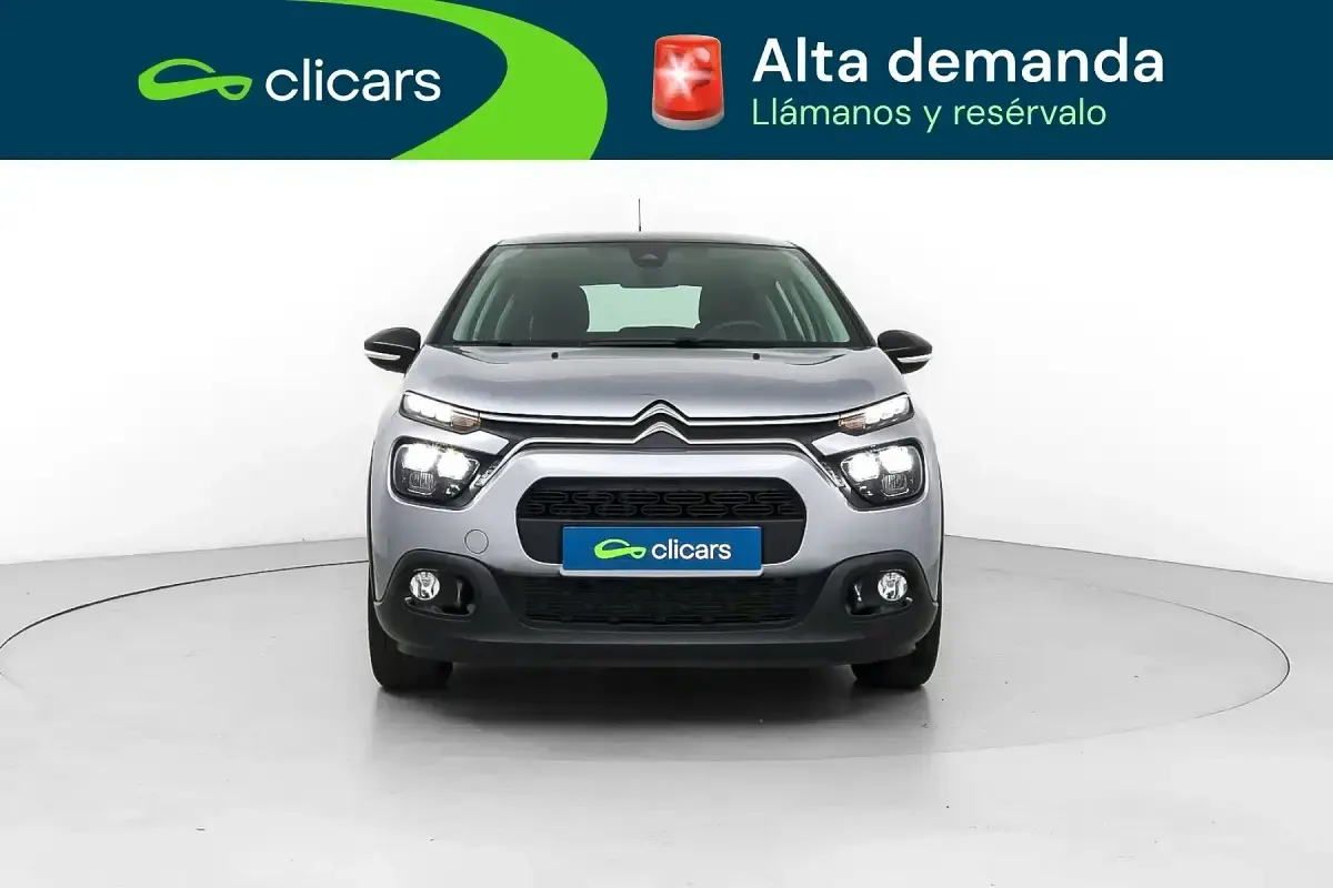Usado Citroën C3 Feel 83 CV (61 kW) 2022 Gris / plata Utilitario