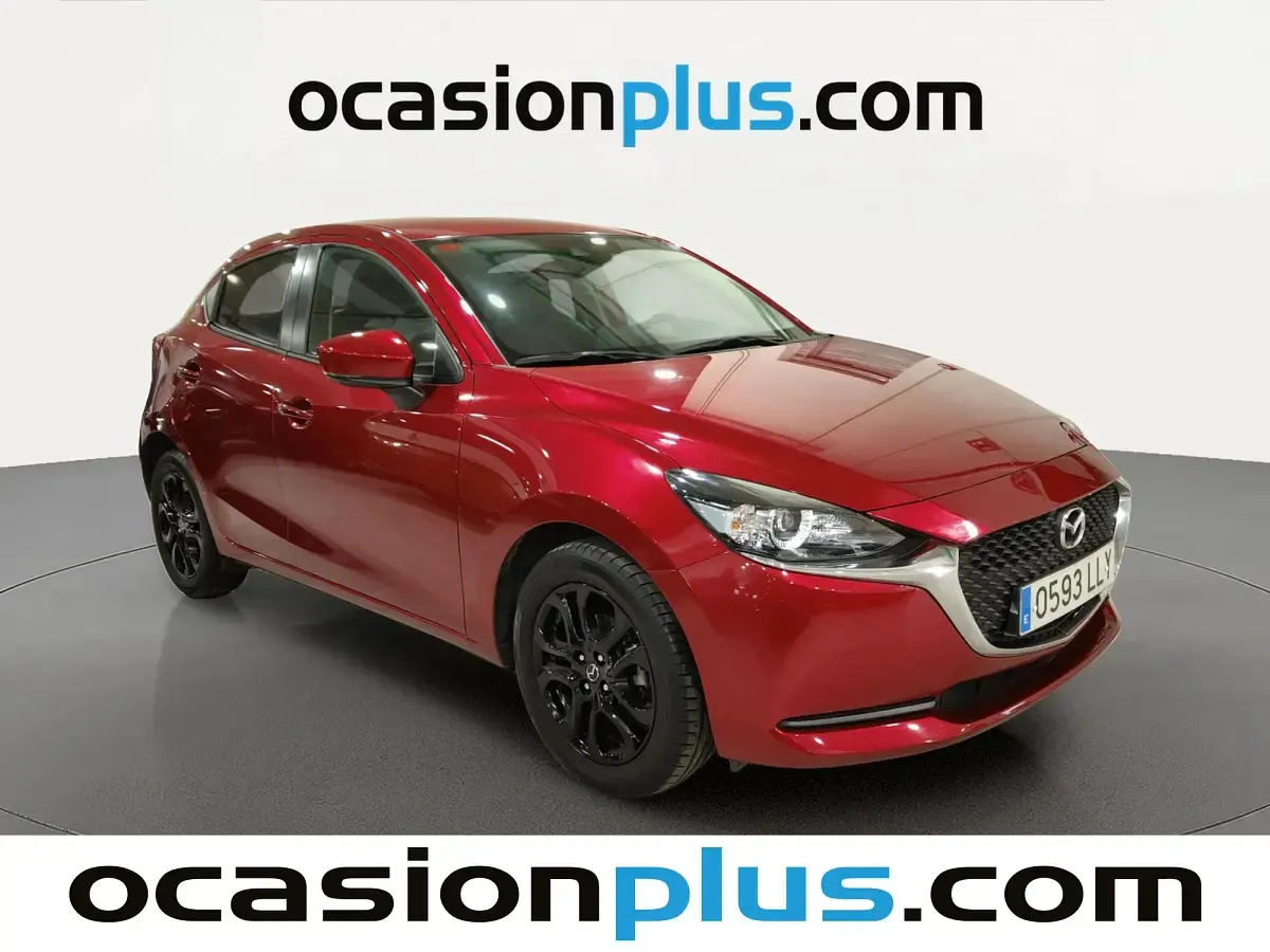 Begagnad Mazda 2 Edition 90 HK (66 kW) 2020 Röd Halvkombi