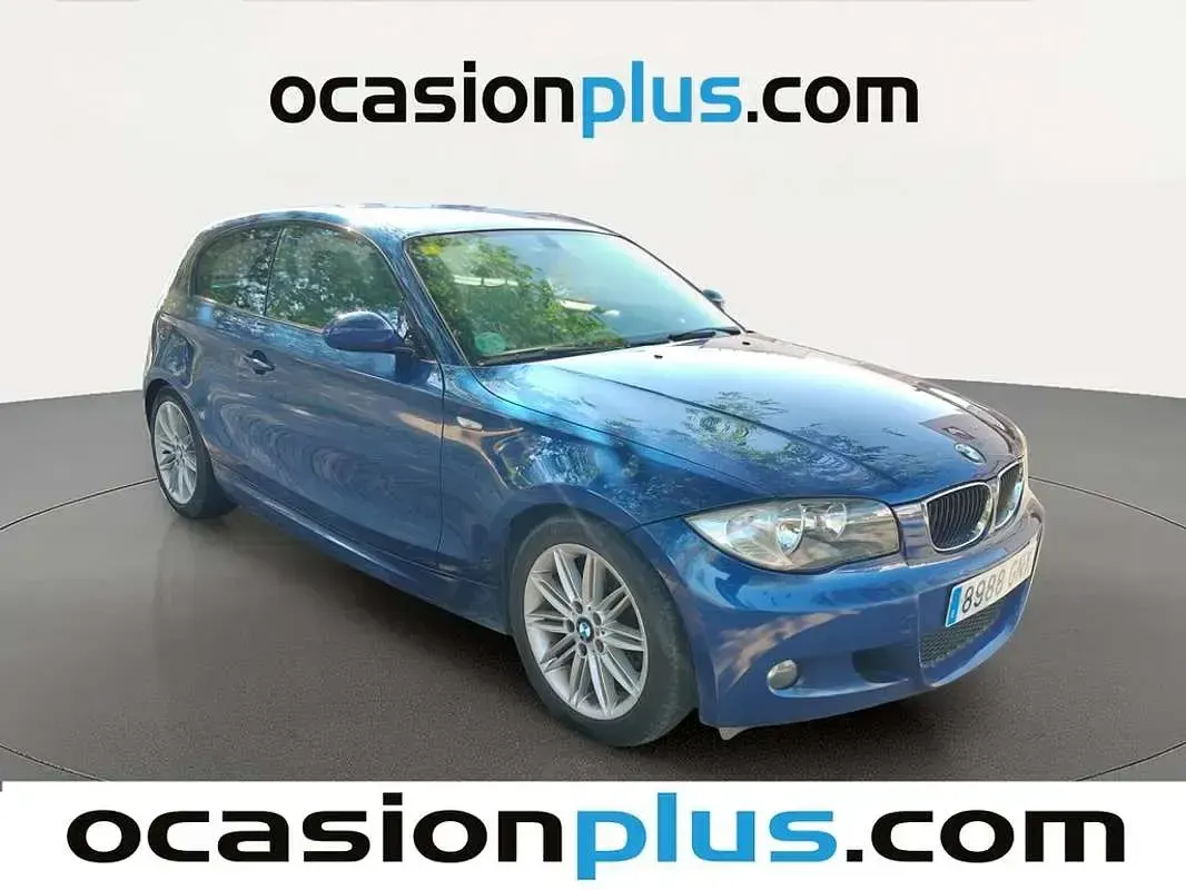 Usado BMW 120 170 CV (125 kW) 2009 Azul Utilitario