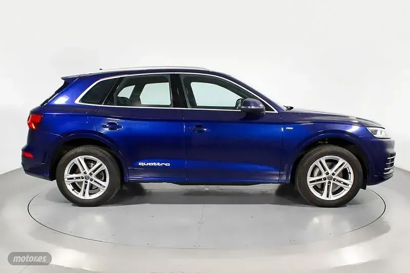 Usado Audi Q5 S-Line 163 CV (119 kW) 2017 Azul SUV