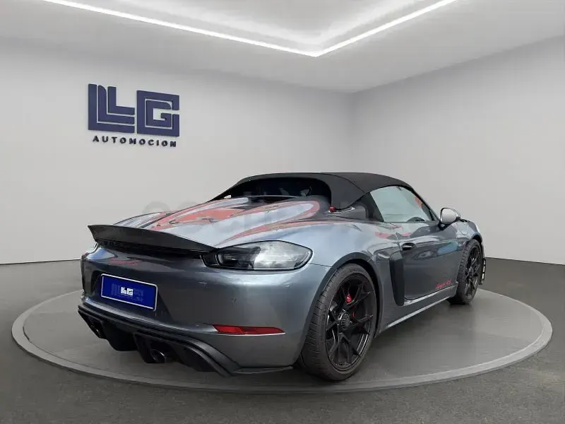 Nuevo Porsche Boxster Spyder 500 CV (367 kW) 2025 Azul Descapotable