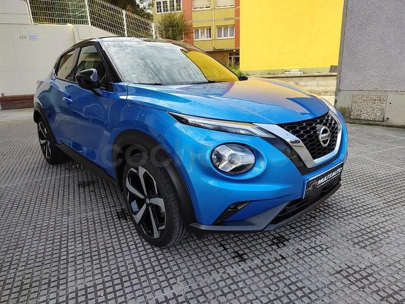 Usado Nissan Juke Tekna 114 CV (83 kW) 2021 Azul SUV