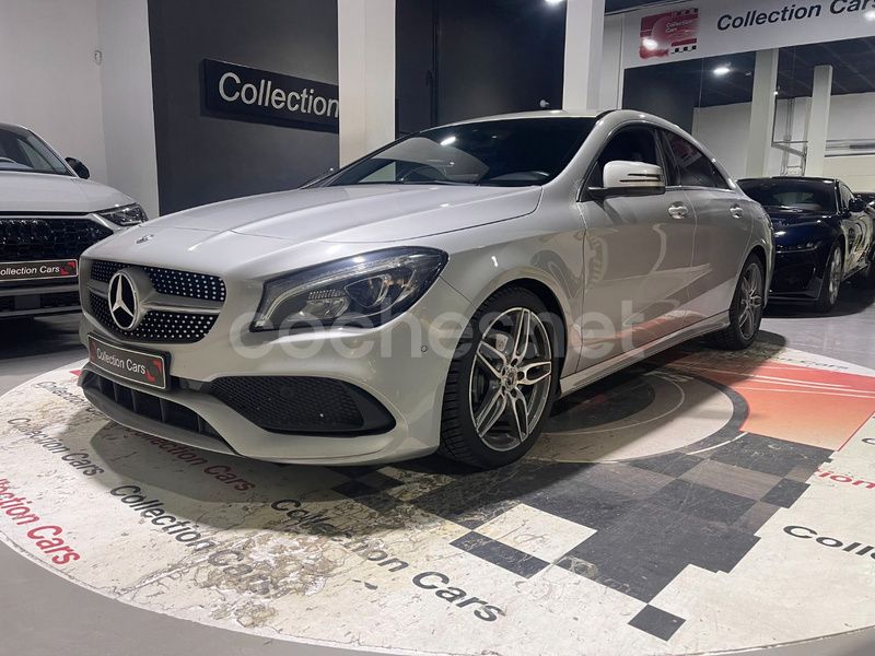 Usado Mercedes CLA200 156 CV (114 kW) 2018 Gris / plata Berlina