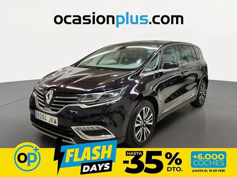 Usado Renault Espace Initiale Paris 160 CV (117 kW) 2015 Negro Monovolumen