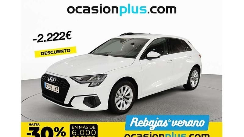 Blanco Usado 2022 Audi A3 Sportback Utilitario | 21.955 € (Precio justo) - Imagen 1/4