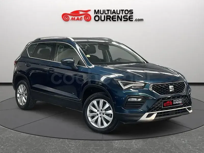 Usado Seat Ateca Style 150 CV (110 kW) 2022 Azul SUV
