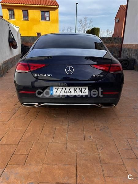 Usado Mercedes CLS450 389 CV (286 kW) 2018 Azul Berlina