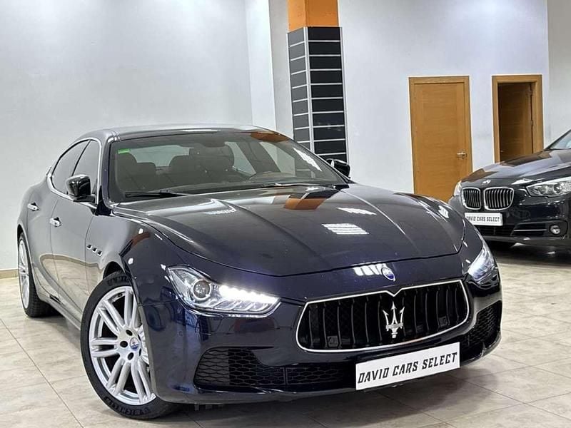 Azul Usado 2017 Maserati Ghibli Coupe | 27.500 € (Precio justo) - Imagen 1/4