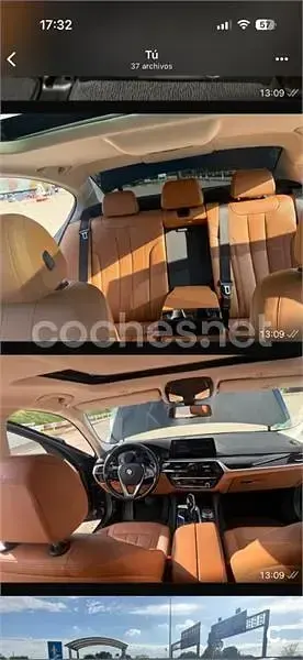 Usado BMW 520 Comfort Edition 190 CV (139 kW) 2017 Negro Berlina