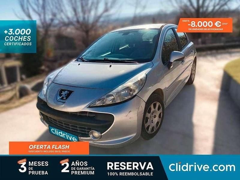 Gris Usado 2009 Peugeot 207 Utilitario | 3890 € (Precio justo) - Imagen 1/4