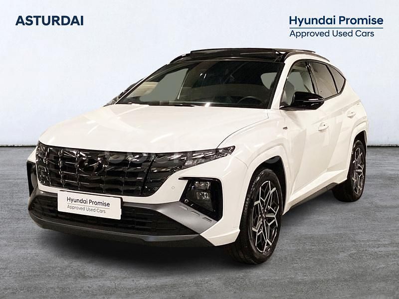 Blanco Usado 2023 Hyundai Tucson N Line SUV | 34.990 € (Caro) - Imagen 1/4