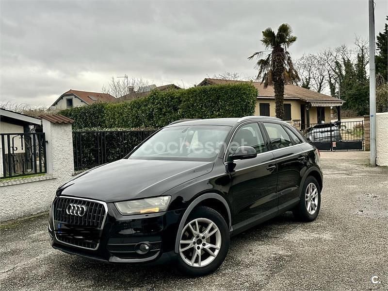 Usado Audi Q3 177 CV (130 kW) 2013 Negro SUV