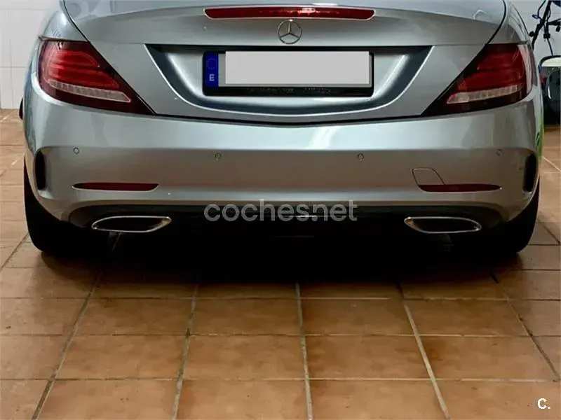 Usado Mercedes SLC250 204 CV (150 kW) 2016 Gris / plata Descapotable