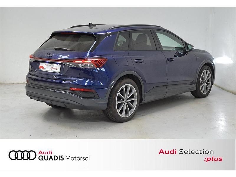 Usado Audi Q4 e-tron 150 kW (204 CV) 2023 Azul navarra SUV