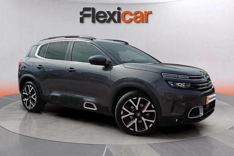Gris Usado 2020 Citroën C5 Aircross Shine SUV | 14.490 € (Precio justo) - Imagen 1/4