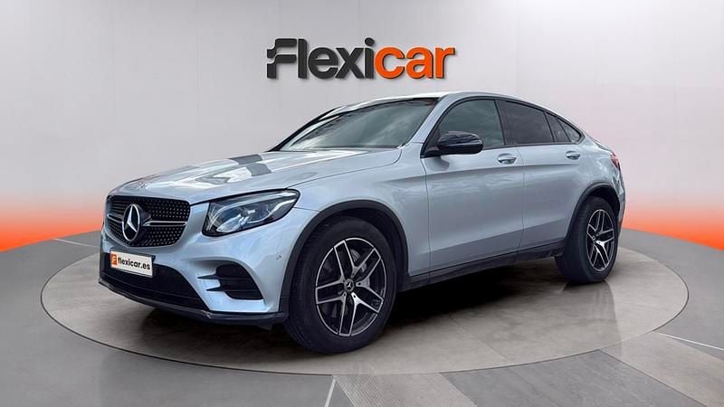Usado Mercedes GLC220 170 CV (125 kW) 2019 Gris Coupe