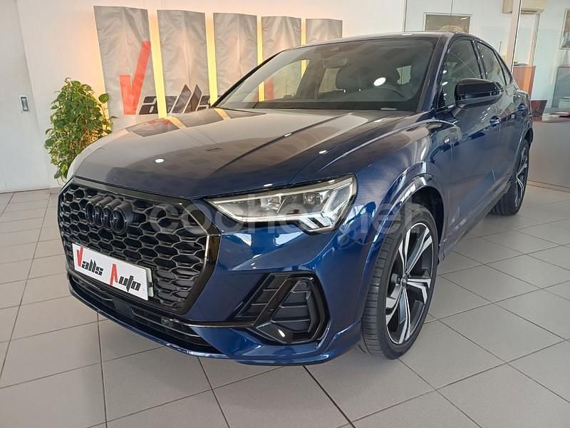 Azul Usado 2024 Audi Q3 Sportback S-Line SUV | 43.900 € (Caro) - Imagen 1/4