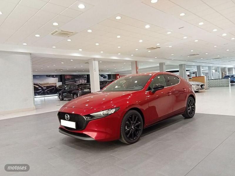 Rojo Nuevo 2025 Mazda 3 Homura-Line Berlina | 28.050 € (Caro) - Imagen 1/4