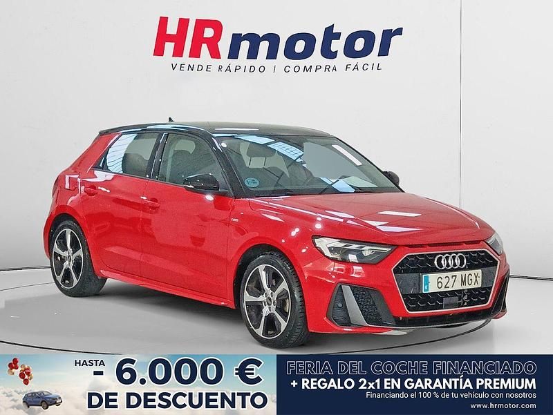 Rojo Usado 2023 Audi A1 S-Line Berlina | 21.690 € (Precio justo) - Imagen 1/4
