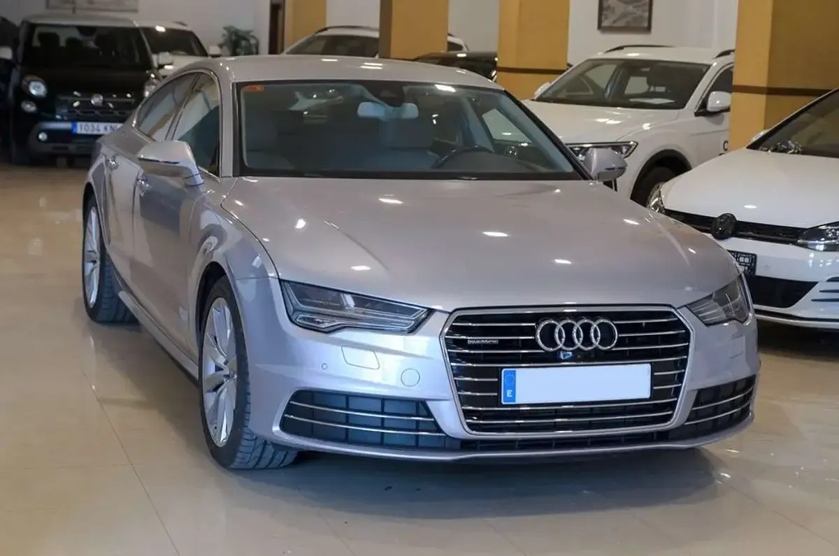 Usado Audi A7 Sportback 272 CV (200 kW) 2015 Gris Utilitario